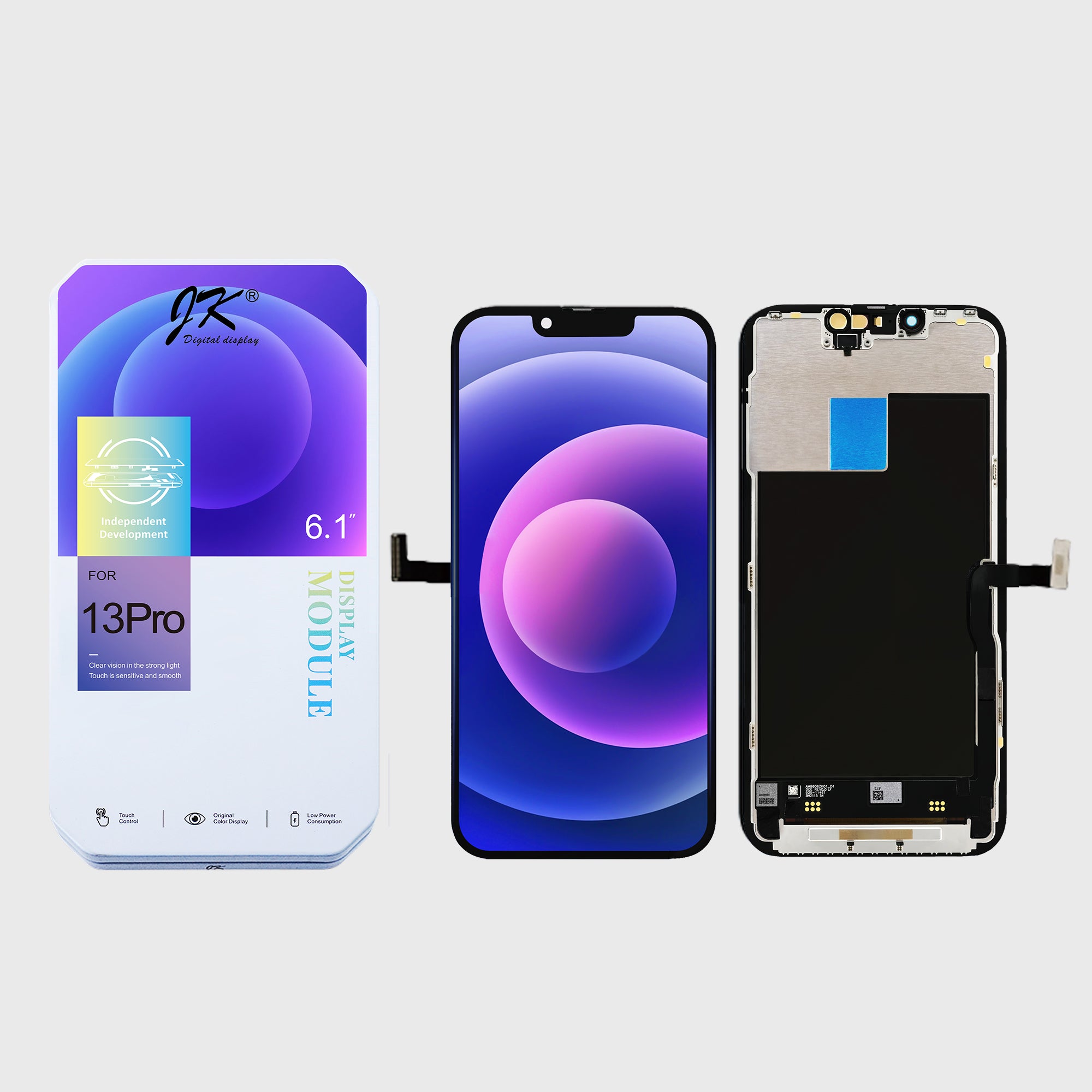 JK Soft OLED Screen Replacement for iPhone 13 Pro  (Movable IC)