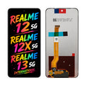 Compatible for Realme 12 5G / Realme 12X 5G / Realme 13 5G Screen Assembly Replacement – High Brightness & Vivid Color Display