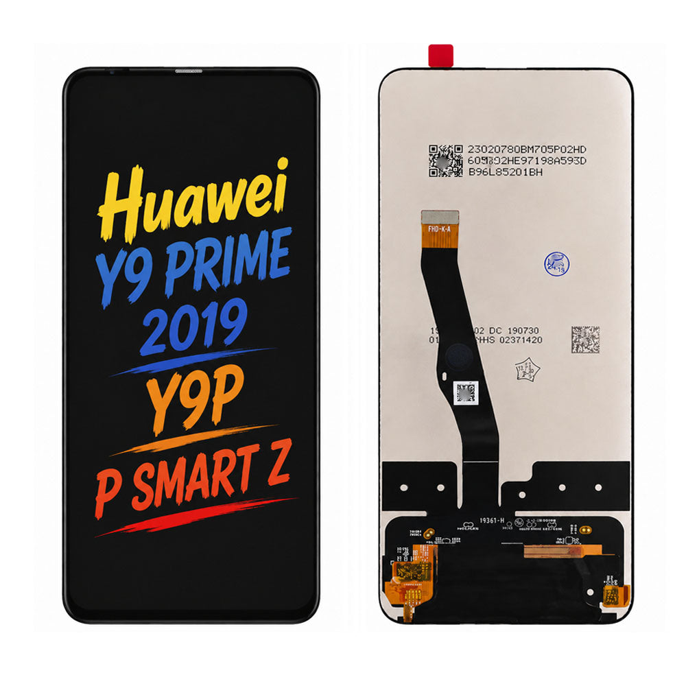 Huawei Y9 Prime 2019 / Y9P / P Smart Z Screen Assembly – Frameless Replacement, Bright & Smooth Touch