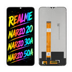 Compatible for Realme Narzo 20 / Narzo 30A / Narzo 50A Screen Assembly Replacement – High Brightness & Clear Color Display