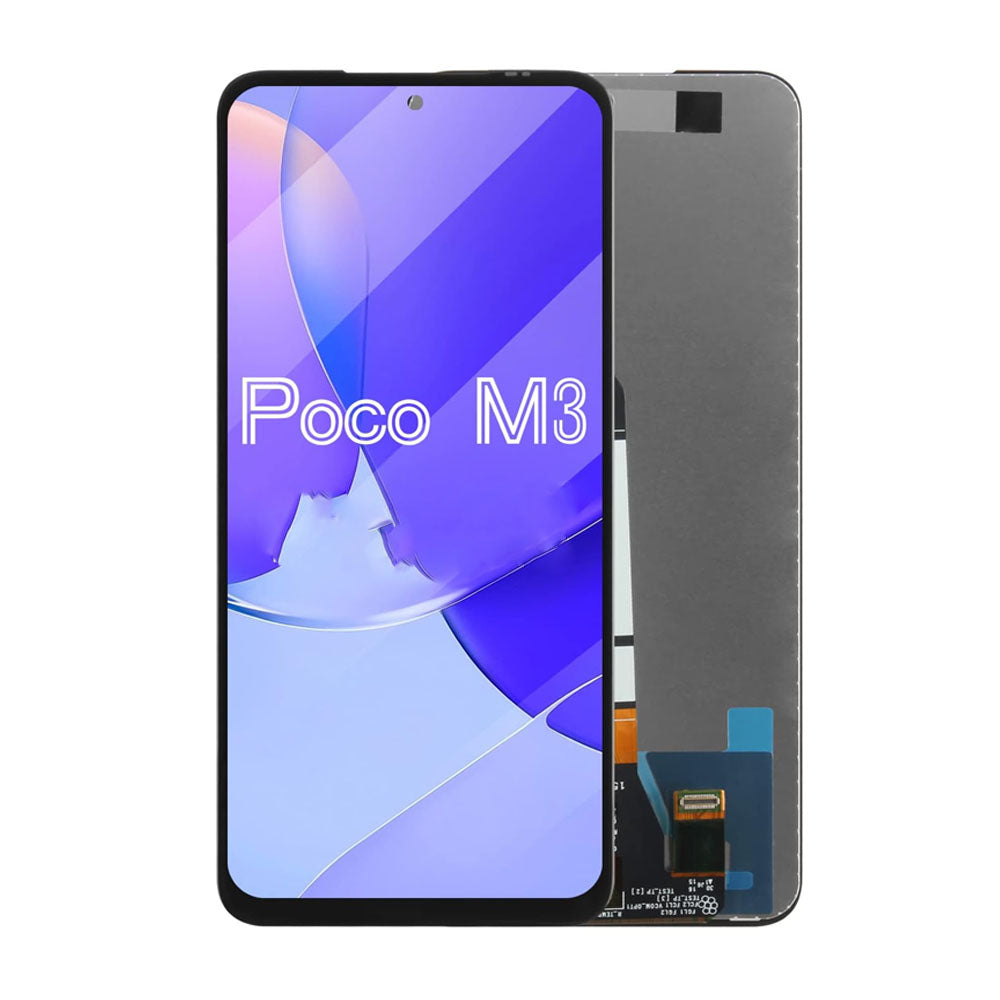 Xiaomi POCO M3 Incell Frameless Screen Assembly HD+ True Color High Brightness Display Replacement