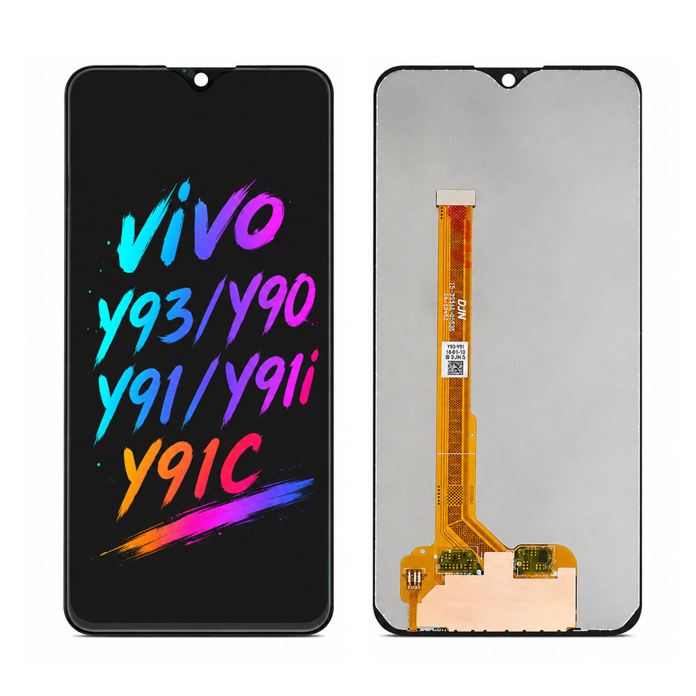 Compatible for Vivo Y93 / Y90 / Y91 / Y91i / Y91C LCD Screen Assembly – High Copy Original Replacement with Bright Display