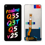 Compatible for Realme Q3s / Q3T / Q5 / V25 Screen Assembly Replacement – High Brightness Display with Accurate Color Reproduction
