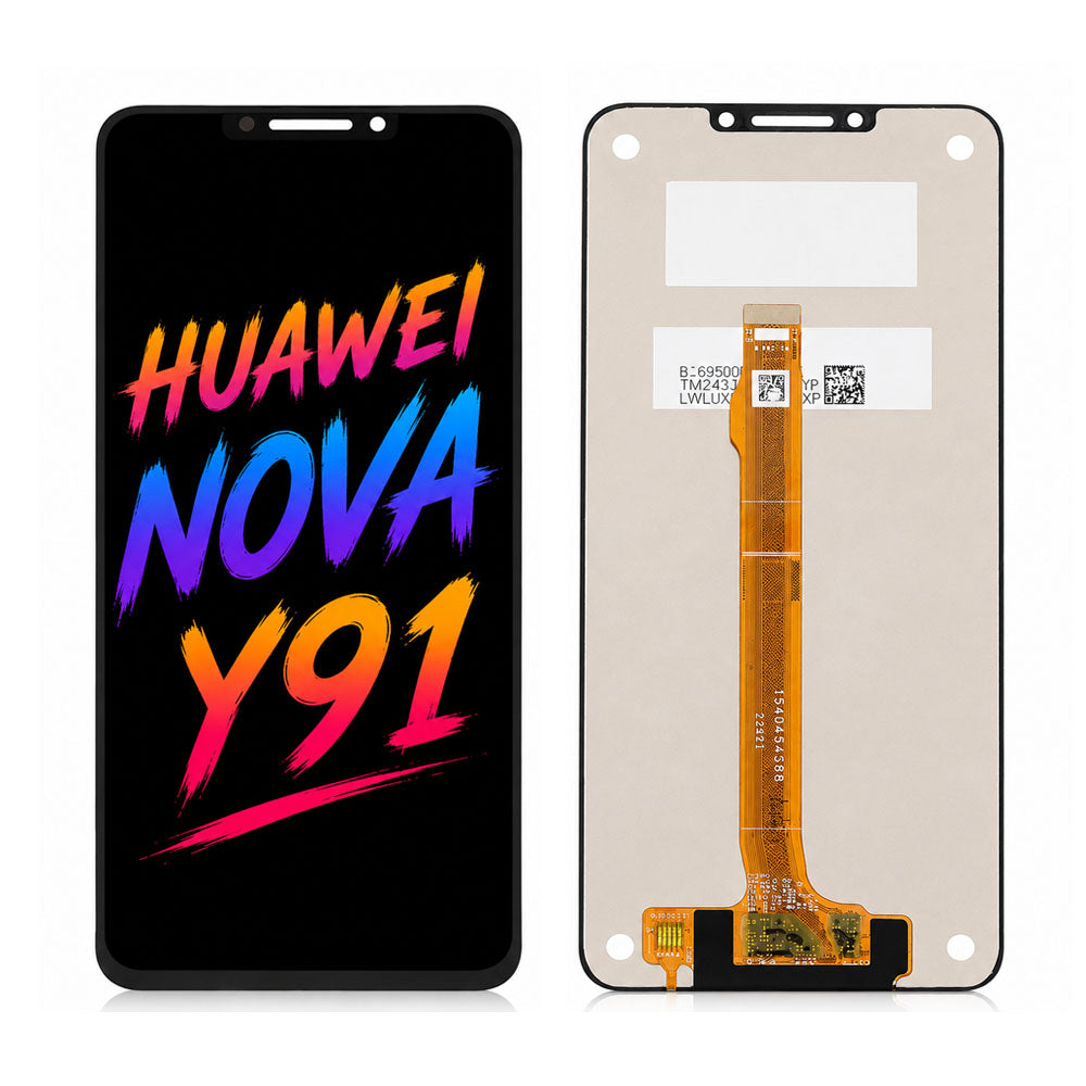Huawei Nova Y91 Display Screen Assembly – Original Pressed Replacement with Natural Color & High Brightness