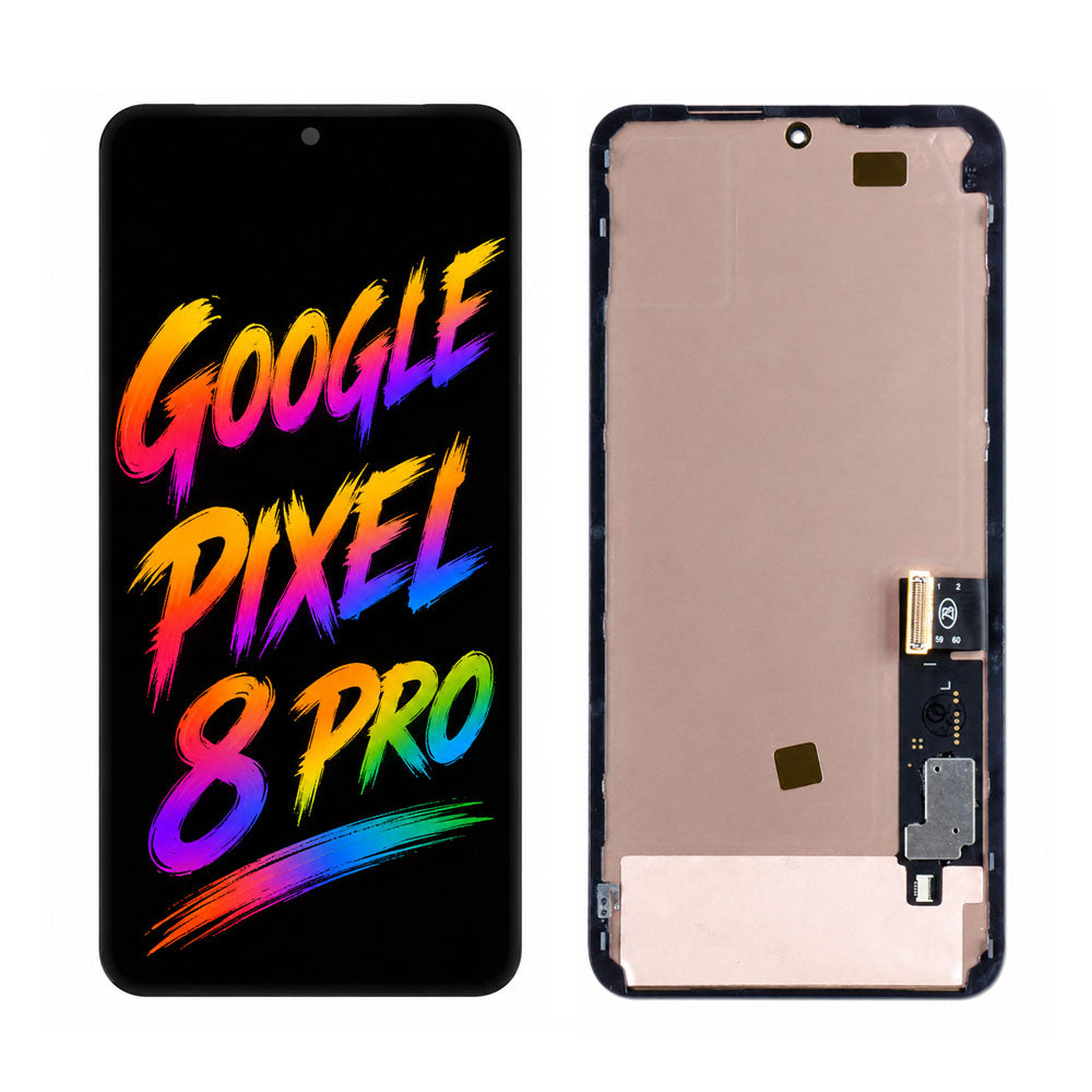 Google Pixel 8 Pro Original Screen Assembly with Frame – Refurbished with New Front Glass