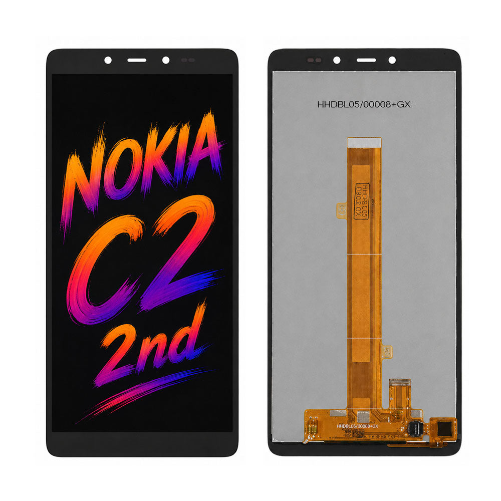 Nokia C2 2nd Edition TFT LCD Screen Replacement – Sharp Clarity & Natural Color Performance