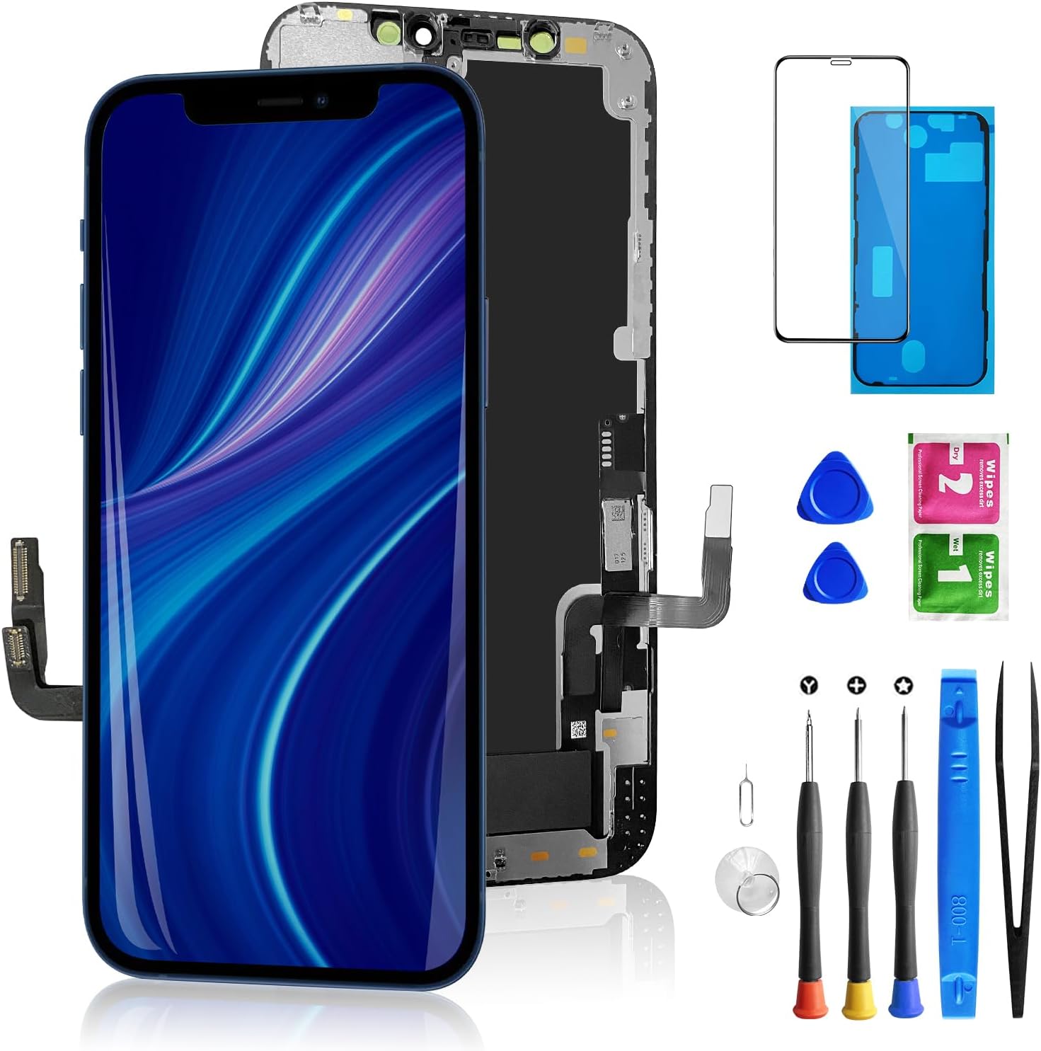 For iPhone 12 / 12 Pro LCD Screen Replacement ( In-Cell, IC Replacement)