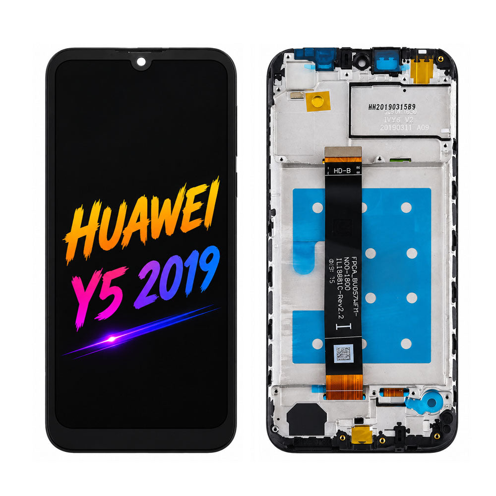 Huawei Y5 2019 LCD Screen Assembly – Original Pressed Replacement with Natural Color & High Brightness Display