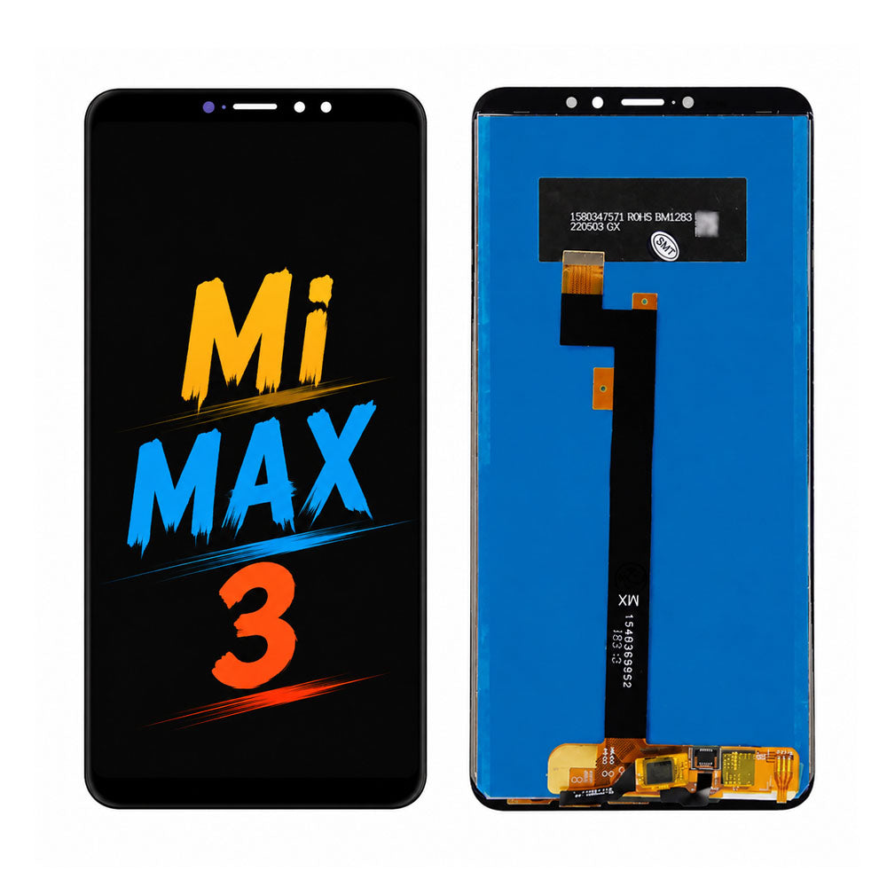 Xiaomi MI MAX 3 INCELL Screen Assembly (Original Compatible) – Frameless, Sharp & Vibrant Display