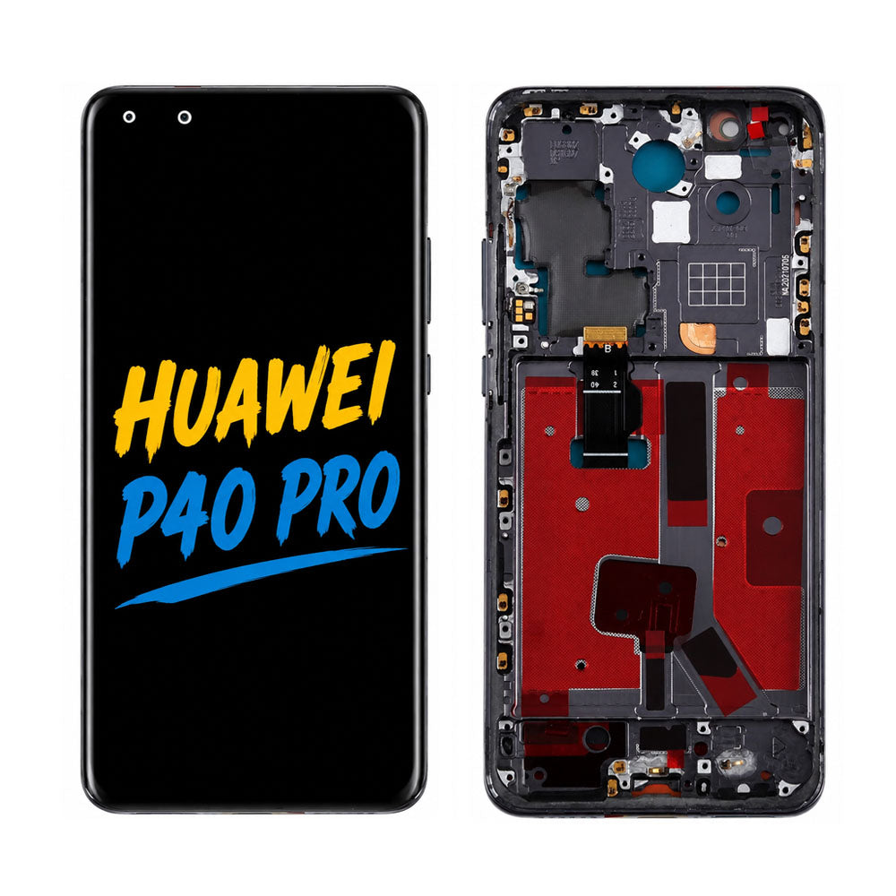 Huawei P40 Pro Display Screen Assembly – Original Pressed Replacement with High Brightness & True-to-Life Colors