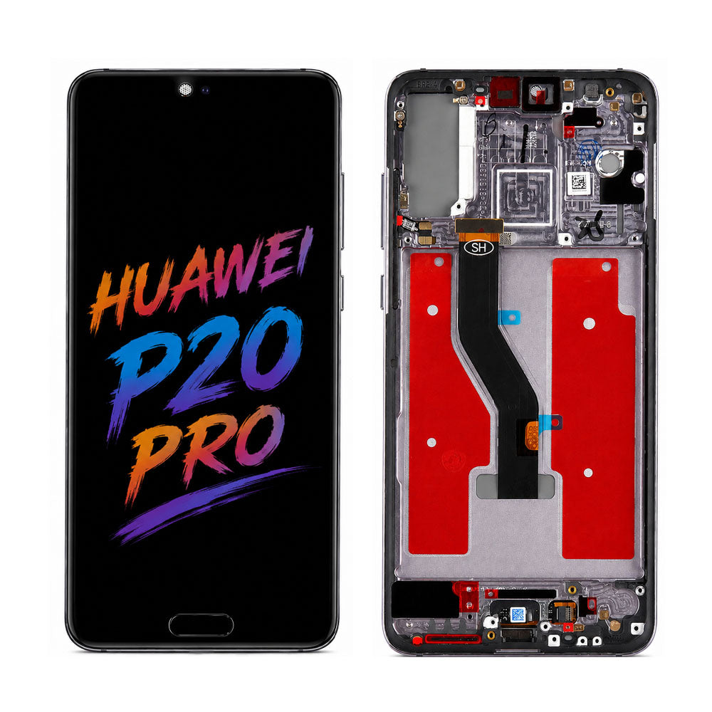 Huawei P20 Pro OLED Screen Assembly Replacement – Original Color Display & High Brightness Performance