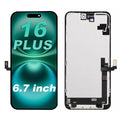 OLED Flexible Display Screen Replacement for iPhone 16 Plus (Soft OLED | COG | Movable IC)