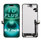 OLED Flexible Display Screen Replacement for iPhone 16 Plus (Soft OLED | COG | Movable IC)