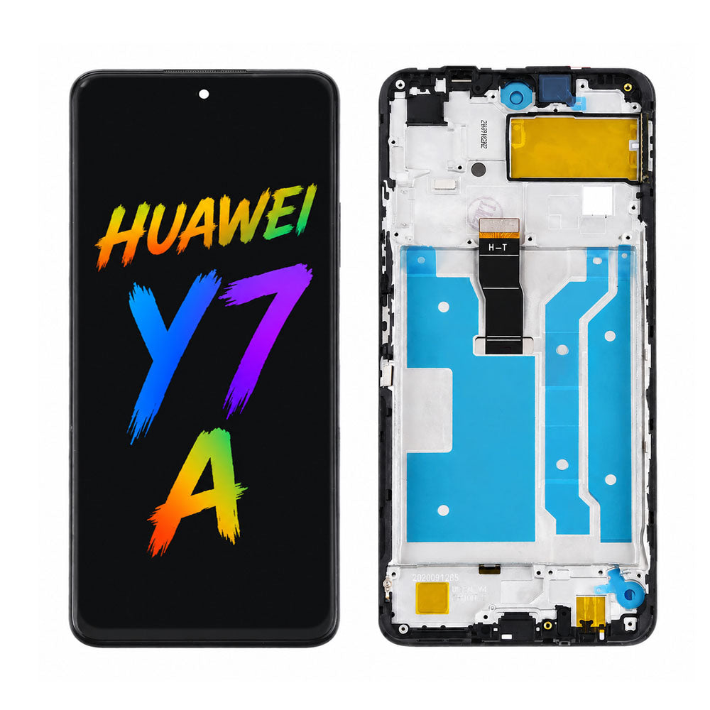 Compatible for Huawei Y7A Screen Assembly Replacement – Original Pressed Display with Natural Colors & High Brightness