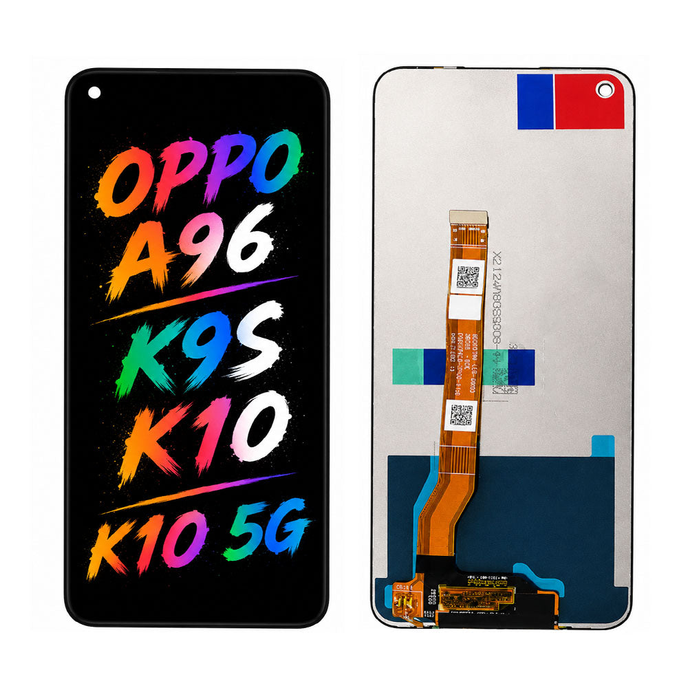 Compatible for OPPO A96 / K9s / K10 / K10 5G Screen Assembly Replacement – High Brightness & Vivid Color Display