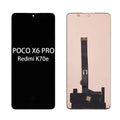Xiaomi POCO X6 Pro / Redmi K70e Universal OLED Frameless Screen Assembly
