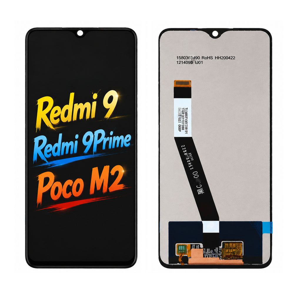 Redmi 9 / 9 Prime / XIAOMI Poco M2 INCELL HD+ Screen Replacement – Frameless, Crisp & Vibrant Display