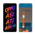 Compatible for OPPO A52 / A72 / A92 4G Screen Assembly Replacement – High Brightness & Clear Color Display