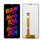 Compatible for Realme Narzo 10A / Narzo 20A Screen Assembly Replacement – Bright Display & Clear Color Performance