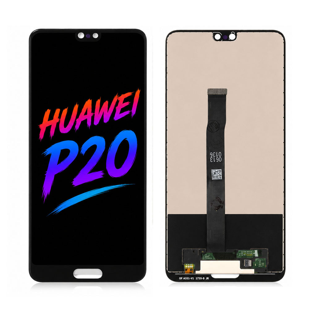 Huawei P20 Display Screen Assembly – Original Pressed Replacement with Natural Color & High Brightness Output