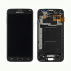 Original Samsung Galaxy S5 G900 Full Display Assembly with Frame AMOLED Screen Replacement Touch Digitizer OEM Quality Repair Component