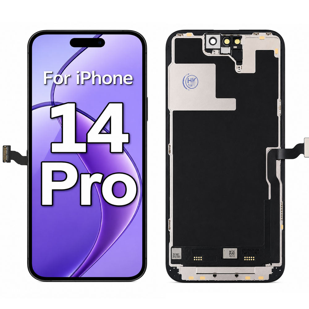OLED Flexible Display Screen Replacement for iPhone 14 Pro (Soft OLED | COG | Movable IC)