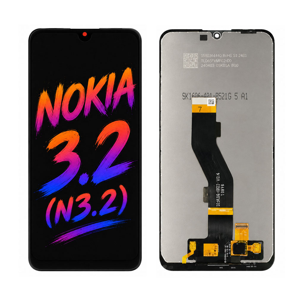 Nokia 3.2 TFT LCD Display Assembly Replacement – High Brightness & True Color Restoration