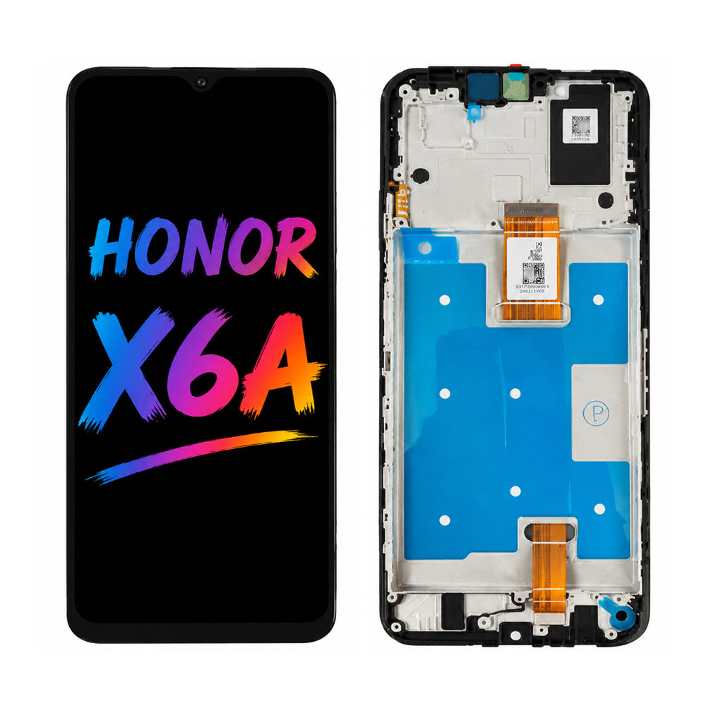 Honor X6A LCD Screen Assembly Replacement – Original Pressed Screen with High Brightness & Realistic Color Output