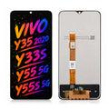Compatible for Vivo Y33s / Y35 2020 / Y55 5G / Y55s 5G Screen Assembly – High Brightness Display with Clear Color Quality