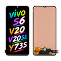 Compatible for Vivo S6 / V20 / V20 SE / Y73s Screen Assembly Replacement – High Brightness Display with Vivid Color Performance