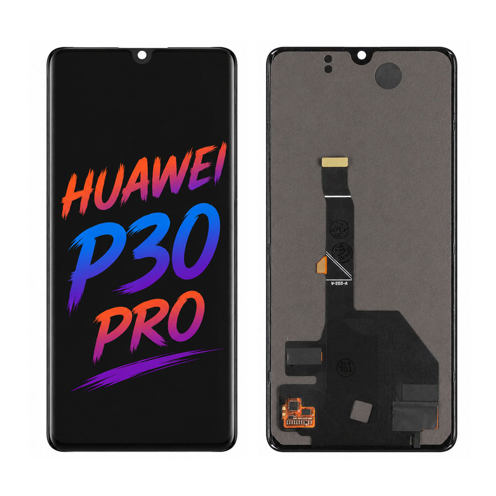 Huawei P30 Pro Display Screen Assembly – Original Pressed Replacement with Original Color Quality & High Brightness