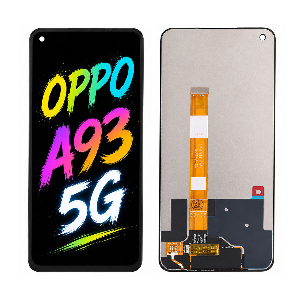 Compatible with OPPO A93 5G Screen Assembly Replacement – High Brightness Display with Clear Color Performance