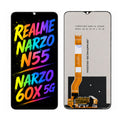 Compatible for Realme Narzo N55 / Narzo 60x 5G Screen Assembly Replacement – High Brightness & Vivid Color Display
