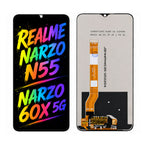 Compatible for Realme Narzo N55 / Narzo 60x 5G Screen Assembly Replacement – High Brightness & Vivid Color Display