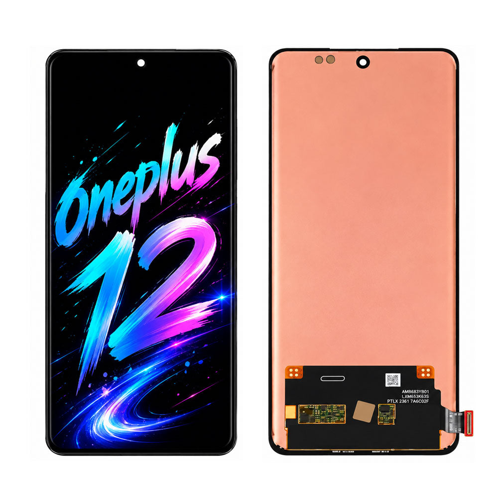 OnePlus 12 Original Screen Replacement (Frame Not Included) – Accurate Color, Ultra Bright Display & Fast Touch Response