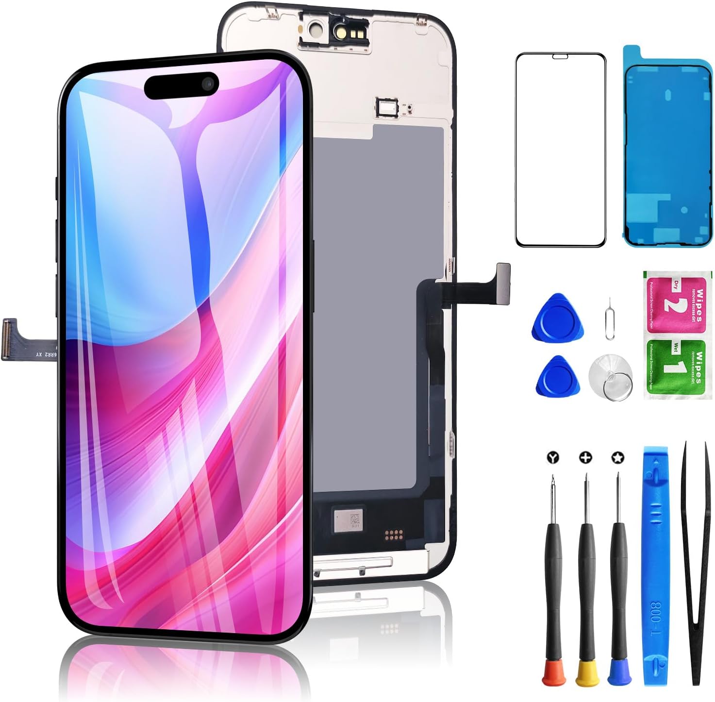 For iPhone 15 Pro Max LCD Screen Replacement ( In-Cell, IC Replacement)
