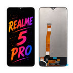 Compatible for Realme 5 Pro Screen Assembly Replacement – High Brightness Display with Clear Color Performance