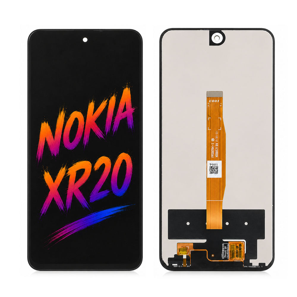 Nokia XR20 Incell LCD Screen Assembly Replacement – High Brightness & True Color Restoration