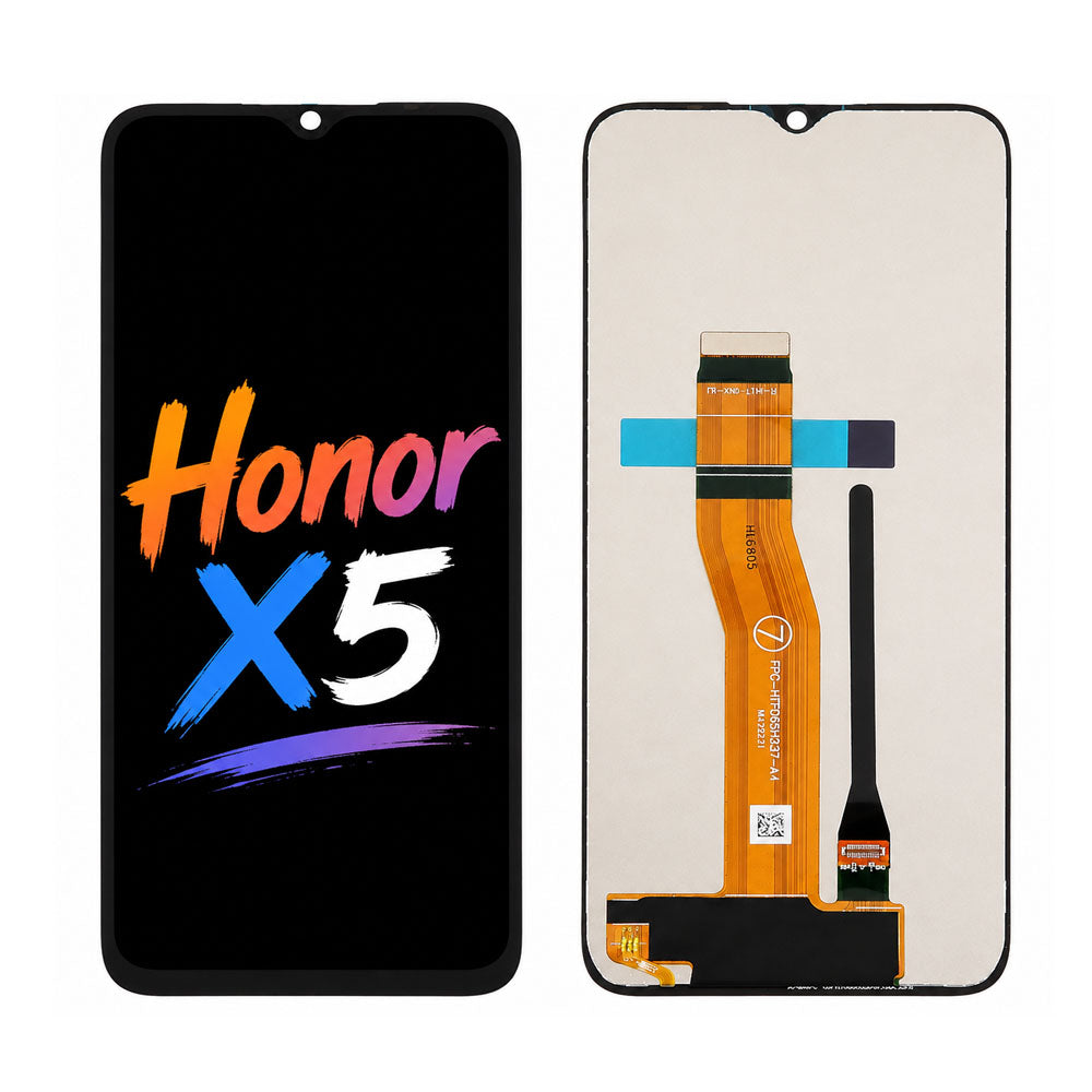 Honor X5 Screen Display Assembly Replacement – Original Pressed Screen with Vibrant Color & High Luminance