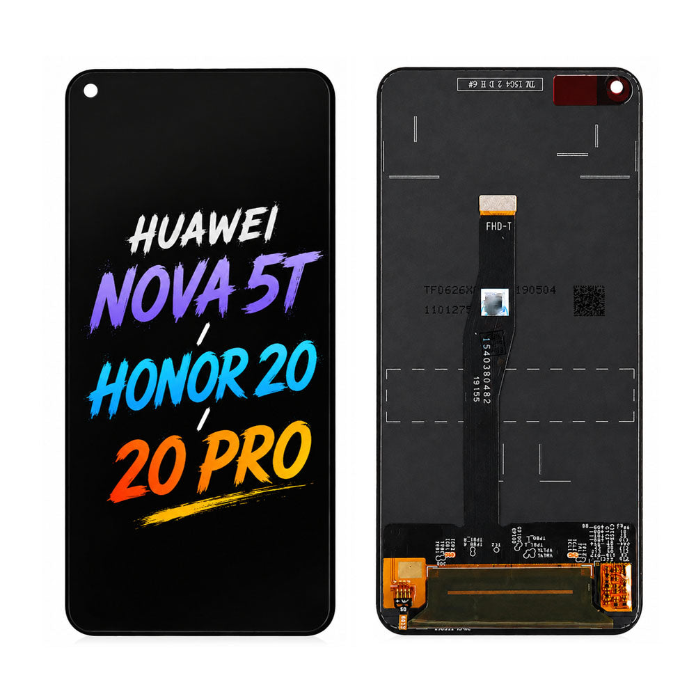 Huawei Nova 5T / Honor 20 / 20 Pro INCELL Screen Assembly – High Brightness Display with Vivid Color Clarity
