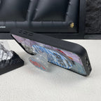 Magnetic Phone Grip Stand – Adjustable Holder for iPhone & Cases