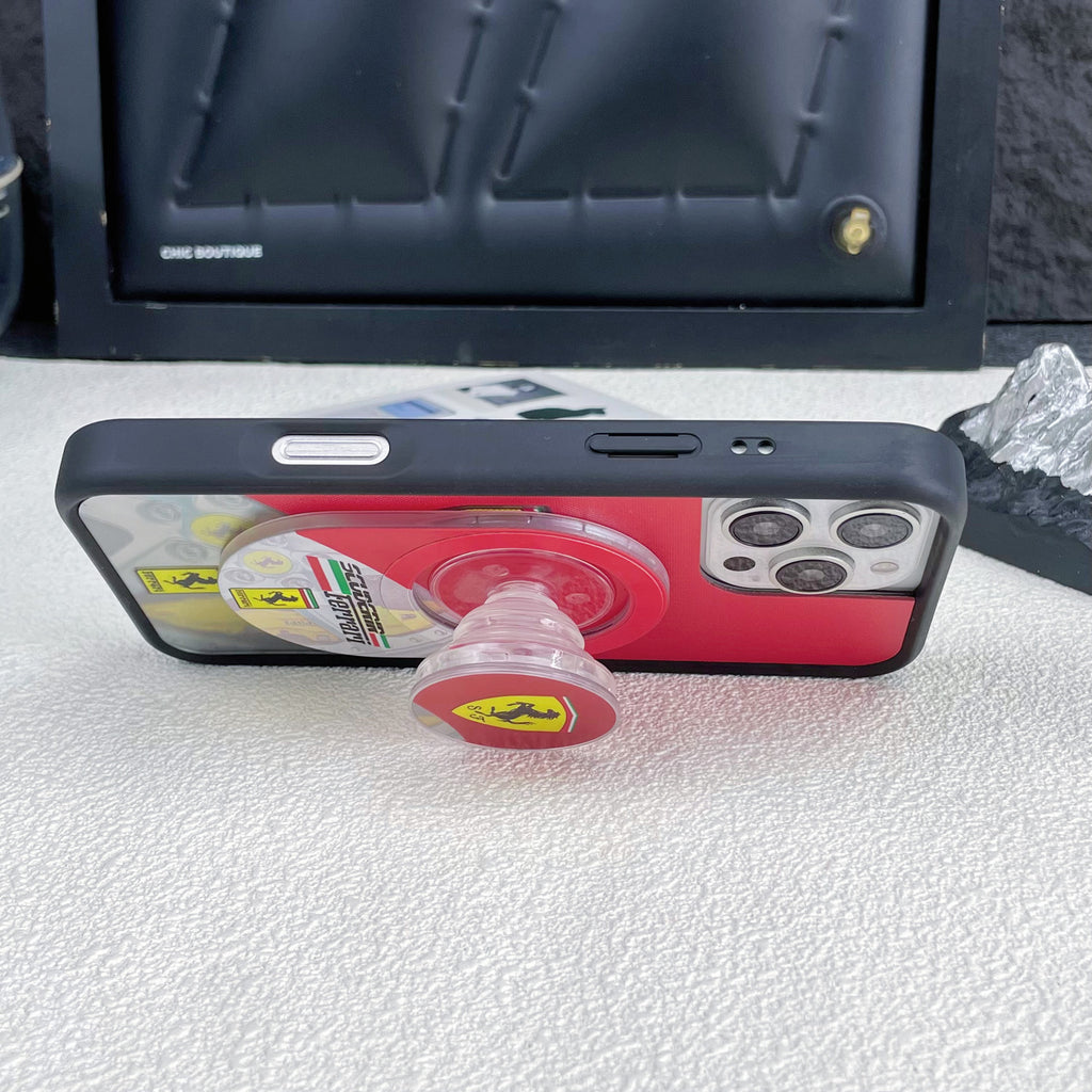 Magnetic Phone Grip Stand – Adjustable Holder for iPhone & Cases