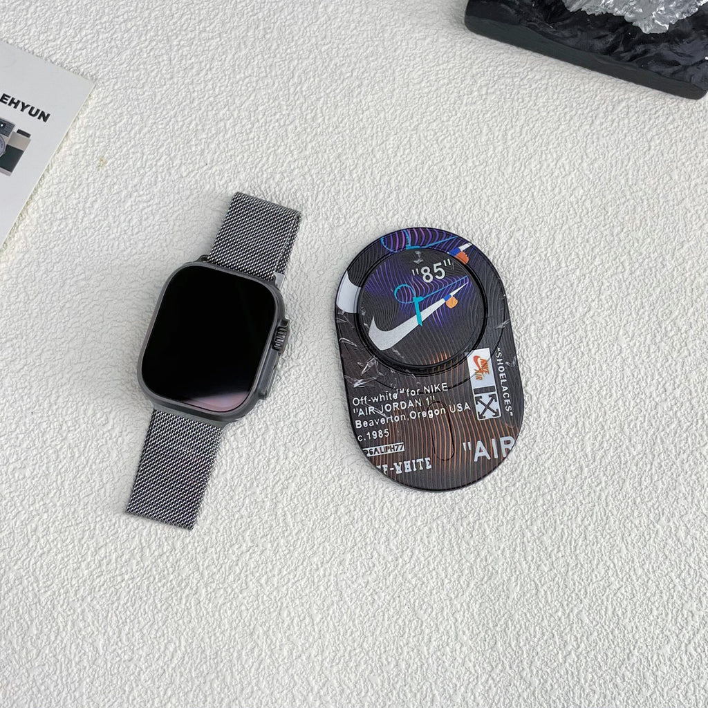 Magnetic Phone Grip Stand – Adjustable Holder for iPhone & Cases