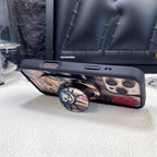 Magnetic Phone Grip Stand – Adjustable Holder for iPhone & Cases