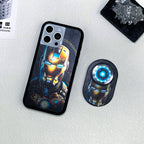 Magnetic Phone Grip Stand – Adjustable Holder for iPhone & Cases