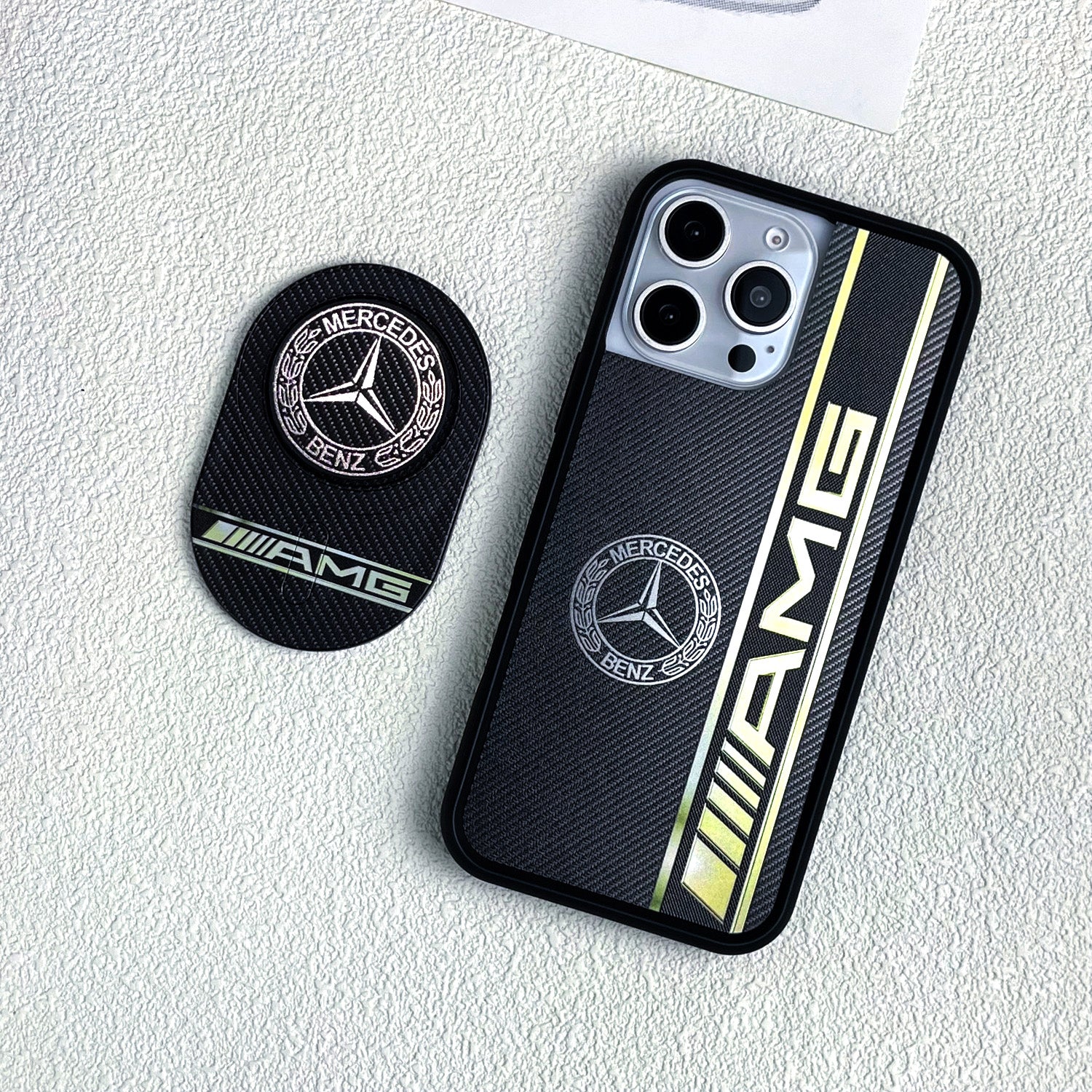 Magnetic Phone Grip Stand – Adjustable Holder for iPhone & Cases