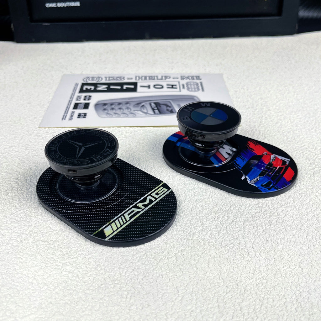 Magnetic Phone Grip Stand – Adjustable Holder for iPhone & Cases
