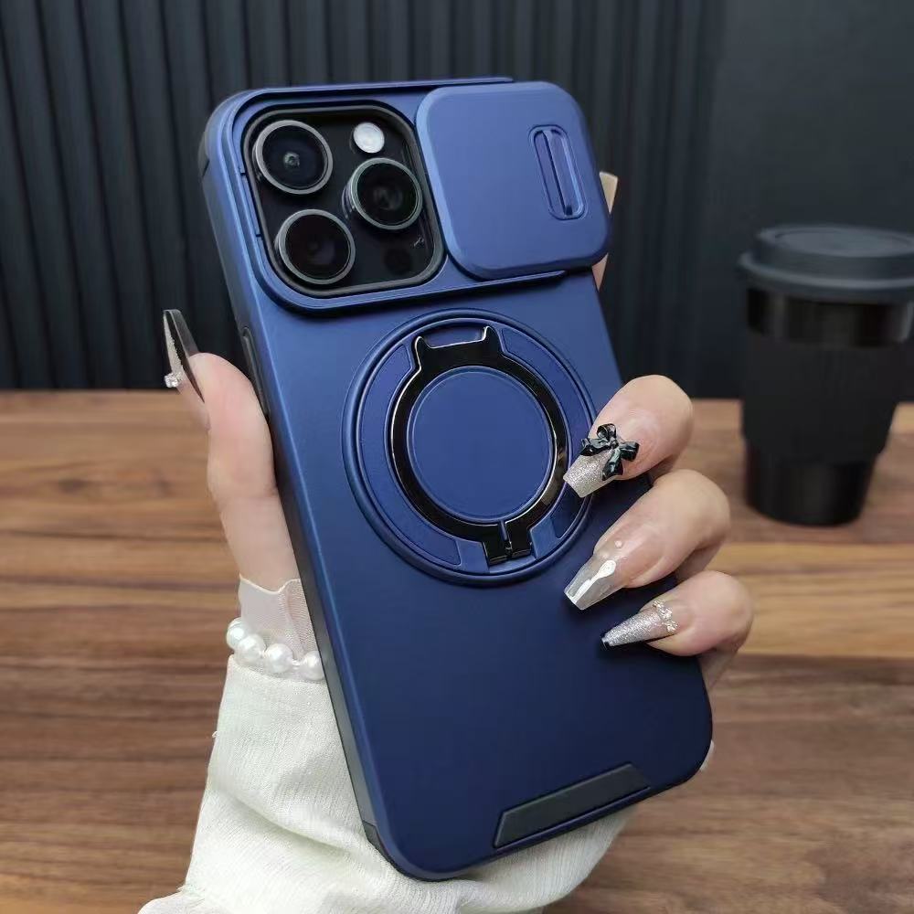 MagSafe Case with Camera Cover & Ring Stand