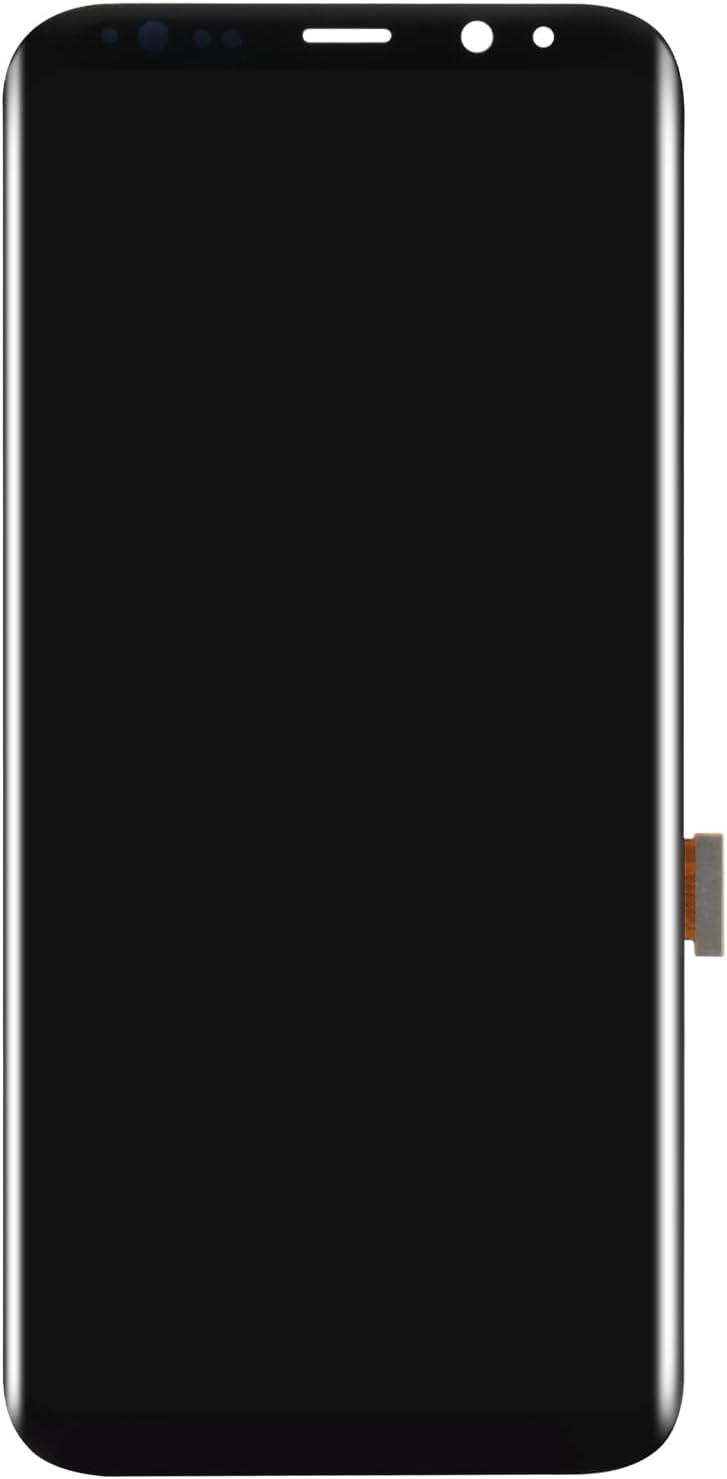 Original Samsung Galaxy S8 Plus AMOLED Display Replacement Assembly Frame-Free Screen Touch Digitizer Panel Genuine OEM Repair Part