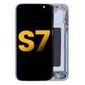 Original Samsung Galaxy S7 G930 AMOLED Display Assembly with Frame Complete Screen Touch Digitizer Replacement Factory Quality Repair Part